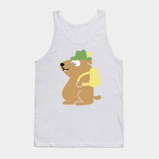 Hiking Mountaineer Marmot Tank Top